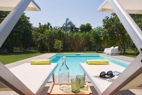 Giardino Tropicale, 2 heated pools, 350 mt from beach